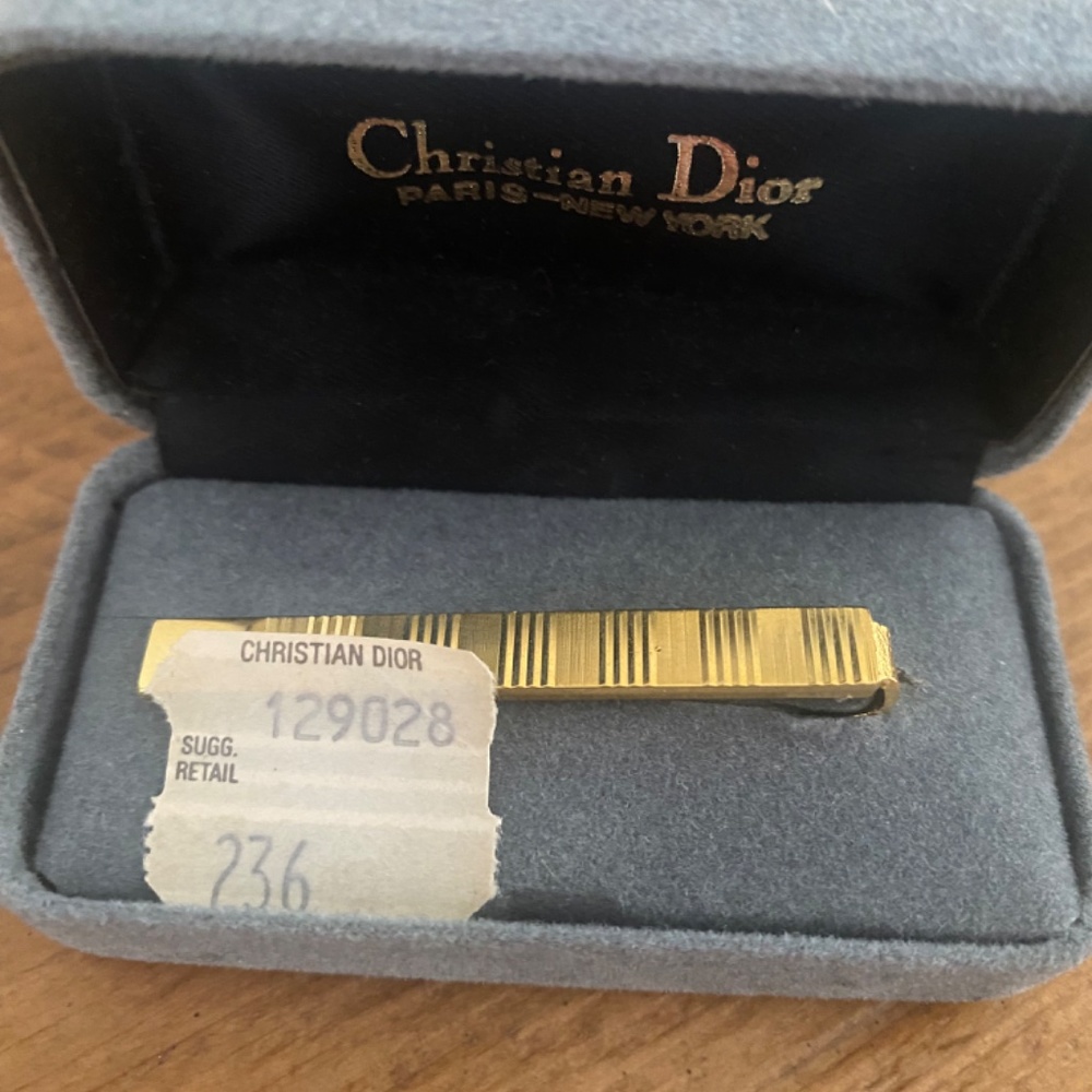 Christian Dior intake Tie Clip - Picture 5 of 5